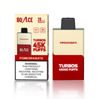 Bounce Vape TurboS 45000 Puffs | Disposable Vape 2% 5% Nicotine Big Puffs Low Price Free shipping Rechargeable